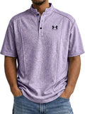Wrinkle-Resistant Cotton Henley