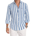 Classic Striped Button Shirt