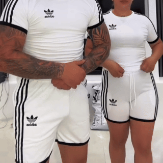 AD short-sleeved suit