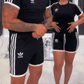 AD short-sleeved suit