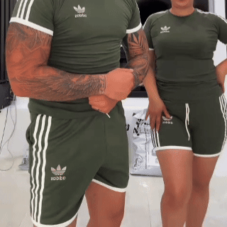 AD short-sleeved suit