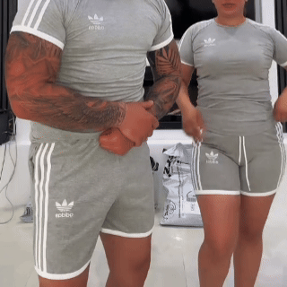 AD short-sleeved suit