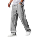 Summer Thin Loose Bamboo Linen Trousers