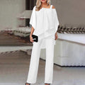 Summer Fashion Chiffon Two-Piece Set