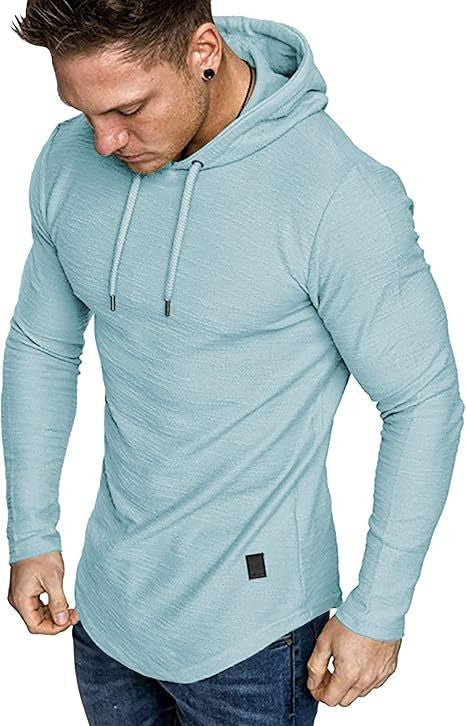 Crew neck pullover hoodie, fashionable sportswear version