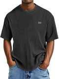 Classic Men's Crew Neck T-Shirt Breathable, Comfortable, Casual Short-Sleeve Tee